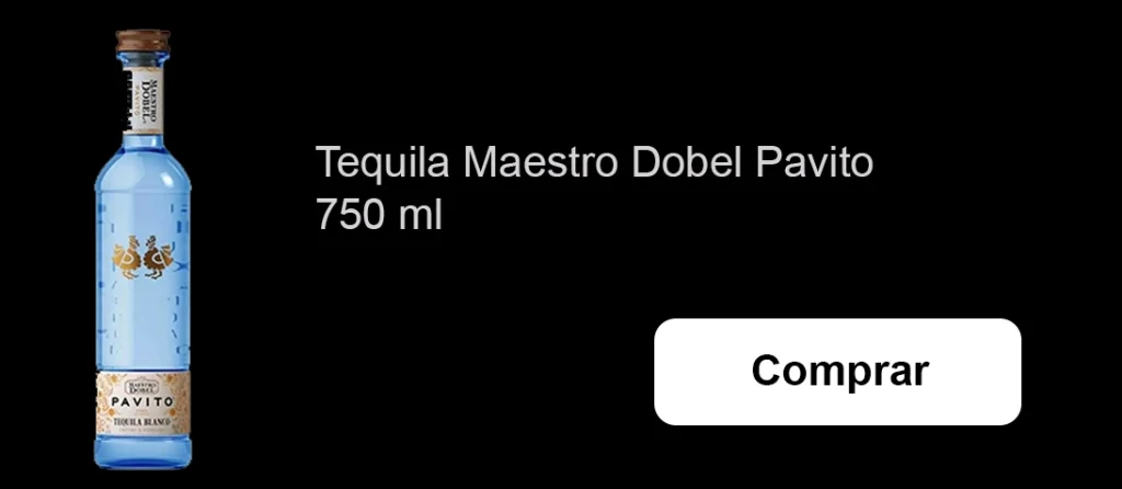 Banner Tequila Maestro Dobel Pavito.