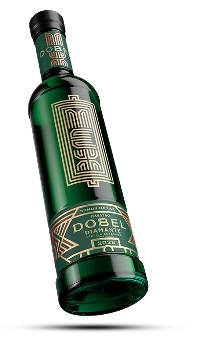 Botella EDICIÓN ESPECIAL MEX 26 DOBEL DIAMANTE slide innovaciones