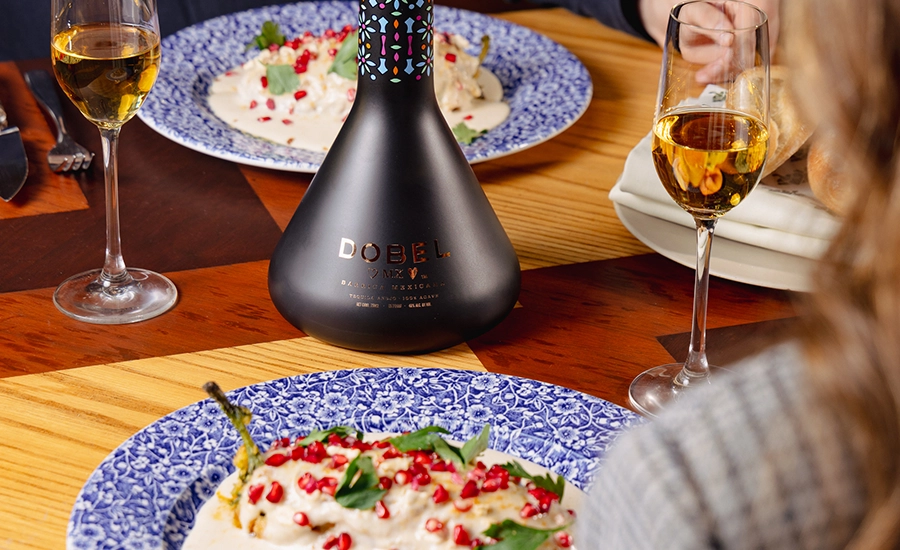 Maridaje del tequila en la mesa mexicana.