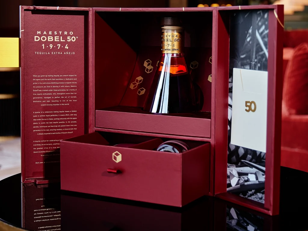Tequila Maestro Dobel 50 Extra Añejo: un lujo para el paladar.