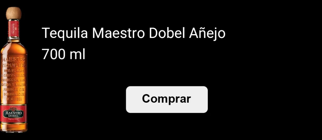 Banner Tequila Maestro Dobel Añejo.