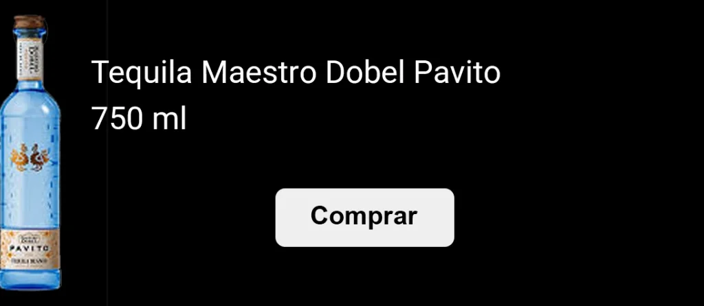 Banner Tequila Maestro Dobel Pavito.
